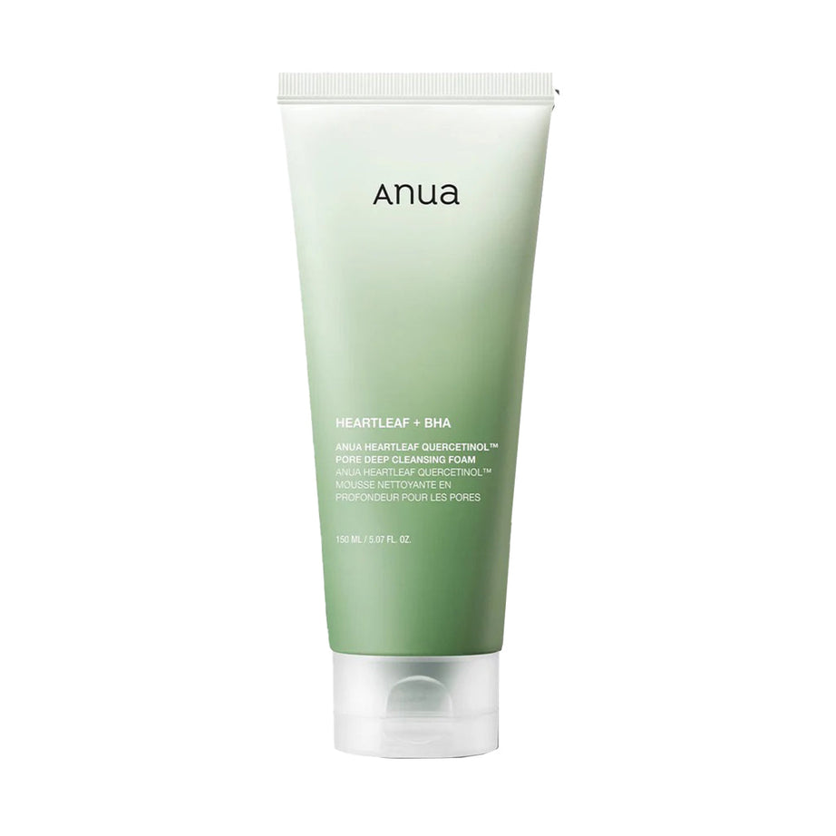 ANUA HEARTLEAF QUERCETINOL PORE DEEP CLEANSING FOAM 150ML